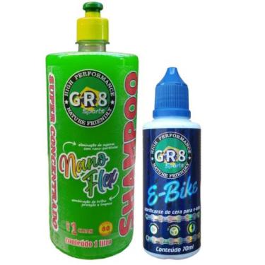 Imagem de Shampoo Concentrado 1l Lubrificante Ebike 70ml Gr8 Elétrica - GR8SPORT