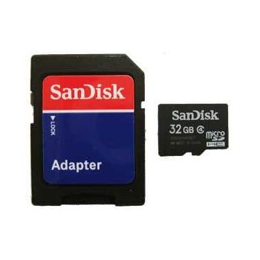 Imagem de Cartão de Memória Micro Sdhc 32GB Sandisk adapt sem emb