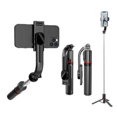 Imagem de Bastão Pau De Selfie Retrátil Bluetooth Suporte Tripe Para Celular Com