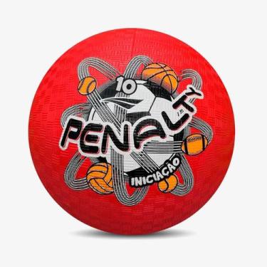 Imagem de Bola Iniciação Penalty T10 XXIV , Unico, Vermelho