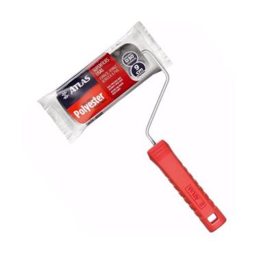 Imagem de Rolo Para Pintura 09cm Espuma Poliester Com Suporte Atlas