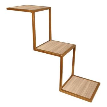 Imagem de Prateleira Decorativa Para Quarto Sala Escritório Steg - Loja da Isa, 