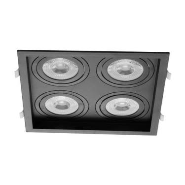 Imagem de Spot Embutir Quadruplo Recuado P/ LED PAR20 Save Energy SE-330.2907 ST