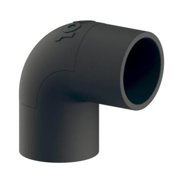 Imagem de Joelho Pvc Com Janela Preto 1/2" Inpol, Preto