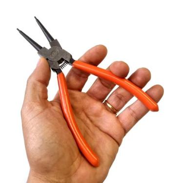 Imagem de Alicate Tirar Abrir Aneis 7 Saca Anel Elastico Reto Interno - IDEA PRO