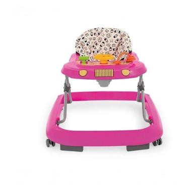 Imagem de Andador Bebê Safari Ii Cor Rosa Tutti Baby