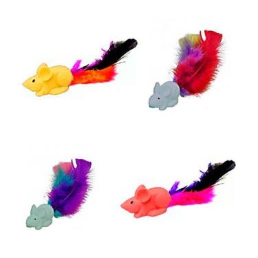 Imagem de Brinquedo LCM Cat Ratinho Fantasy para Gatos - Cores Sortidas