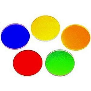 Imagem de WAC Lighting Lente dicroica azul LENS-1X3-DIC-BLU para luminária Argos Track