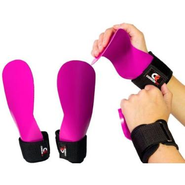 Imagem de Competition Hand Grip Luva para Cross Training rosa laranja e preto CA