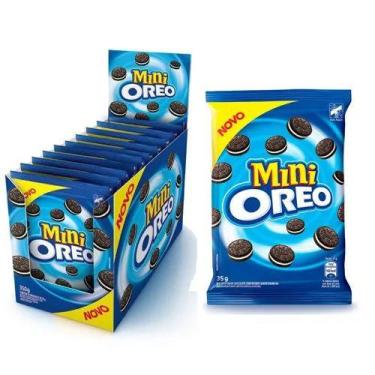 Imagem de Biscoito mini oreo sachê 35g c/ 10 unidades
