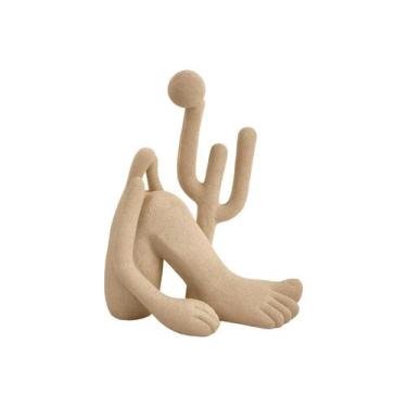 Imagem de Escultura Decorativa Arte Abaporu Em Poliresina Grande - Casa Hera Mar