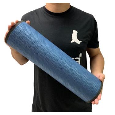 Imagem de Rolo Liberação 45cm Miofascial Massagem 100% EVA DF1069 Azul Dafoca Sp