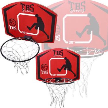 Imagem de Kit Tabela Basquete À Prova Dágua Aro 41cm C/ Rede Premium - Triboshop