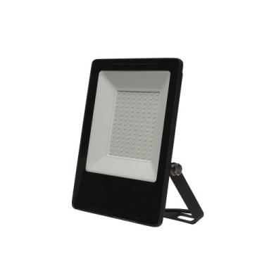 Imagem de Refletor TR LED PRO 100W Luz Fria 6500K Preto - TASCHIBRA