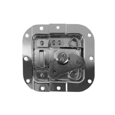 Imagem de Kit 10 fecho borboleta cromado para case 17 x 13 cm yr2204 - HARD CASE