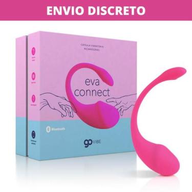 Imagem de Cápsula Vibratória Multivelocidade Recarregável Go Vibe Eva Connect - 