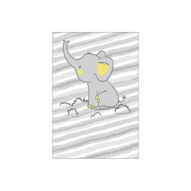 Imagem de Painel De Festa Vertical 1,50 x 2,20 - Elefante Listras 003 - Via Core