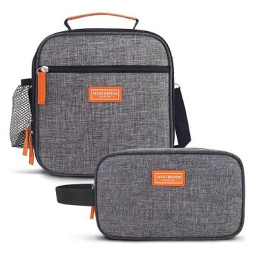 Imagem de Bolsa Térmica Lancheira Necessaire e Necessaire Estojo Infantil Juveni