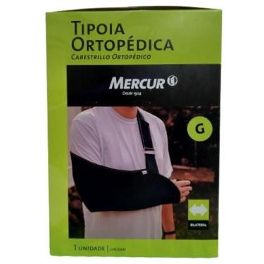 Imagem de Tipoia Ortopédica Bilateral Azul Grande - Mercur