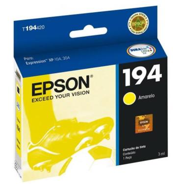 Imagem de Cartucho EPSON Amarelo 5ML - T194420-BR
