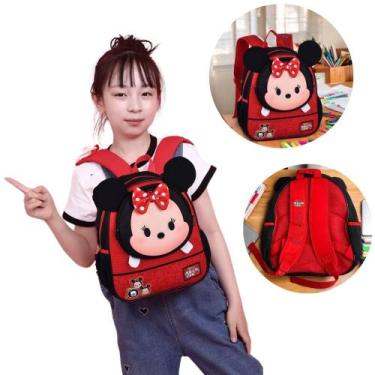Imagem de Mochila Escolar Passeio De Costas Menina Infantil Minnie - Clio