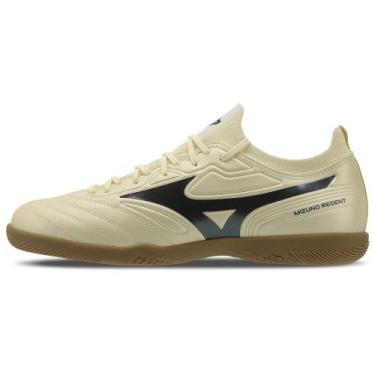 Imagem de Chuteira Futsal Masculina Mizuno Regent IN, Bege, 41