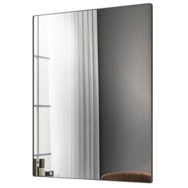 Imagem de Espelho Decorativo Retangular Com Moldura Shine D09 Preto - Mpozenato,