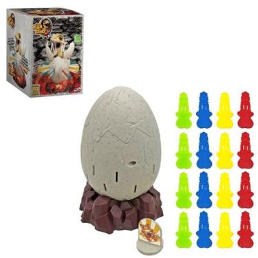 Imagem de Brinquedo Pula Dino Diversão e Surpresa Atividade Divertida Educativa 