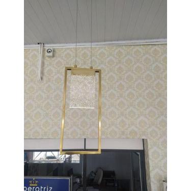 Imagem de Pendente Led Moderno Dourado Bolhas - Ocean Ligth, 110V/220V, Dourado