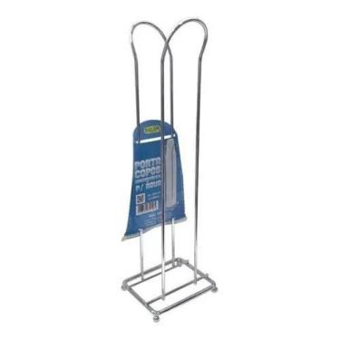 Imagem de Porta Copo Descartável Para Água Cromado 180ml A 200ml 234 - Duler