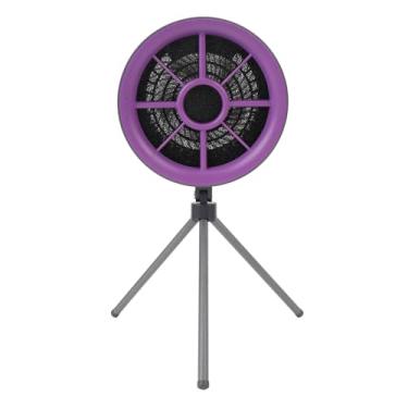 Imagem de Exaustores de Mesa, Exaustor Portátil Com Ajuste de 3 Velocidades, óleo Adsorvido de Tela de Filtro Removível, Mini Exaustor de Cozinha para Churrasco Interno (PURPLE)