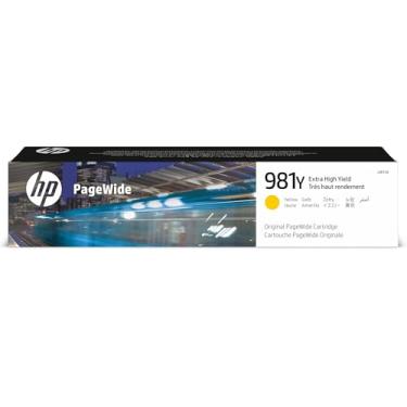 Imagem de Cartucho HP Pagewide Extra Alta Capacidade 981Y Amarelo - L0R15A