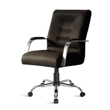 Imagem de Cadeira Diretor Galluzzo Giratória Relax 2333 br 1005 Marrom - Flex Ca