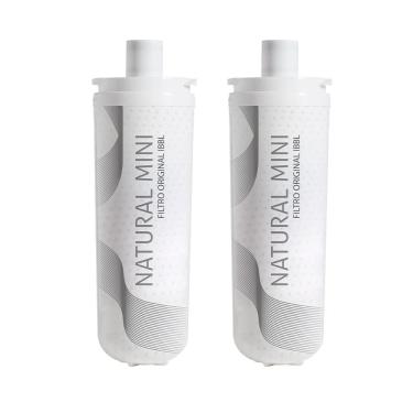 Imagem de Kit 2 Refil Filtro IBBL Avanti Natural Mini para Purificador de Água Avanti, MIO e Vivax
