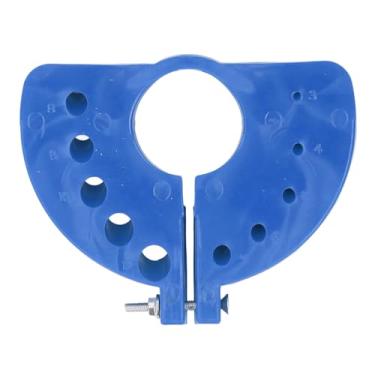 Imagem de Apontador de Broca, Ferramenta Portátil de Moedor de ângulo de 10 Tamanhos de Furo, Afiar Várias Brocas, Viagem Adequada (BLUE)