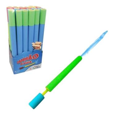 Imagem de Brinquedo Infantil Lança Água Canhão De Água Super Jato d'Água Gigante 42 Cm (Verde 42Cm)