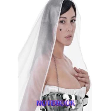 Imagem de Notebook : Monica Bellucci Notebook/Journal, Thankgiving Notebook Diary For Fans. Men, Boys, Women, Girls And Kids #342