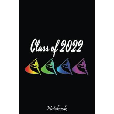 Imagem de Class of 2022 Rainbow Color Guard Flag Graphic Notebook: Cute & Funny Test Day Graduation day Notebook Journal Gifts For Kids & Adults, Best Friend, Sister, Coworker,.. With 6x9in 110pages