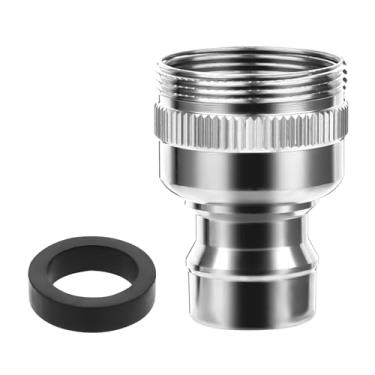 Imagem de Adaptador de pressão para torneira, conexão de pia, adaptador de torneira portátil para lava-louças, adaptador de torneira, arejador, pia, mangueira, acessórios de conexão de bancada para lava-louças