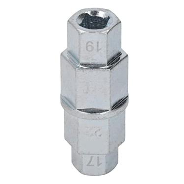 Imagem de Ferramenta de Eixo Hexagonal para Motocicleta, Remoção de Eixo da Roda Dianteira, Chave 17 19 22 24mm (Prata)