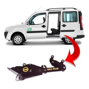Imagem de Guia porta de correr fiat doblo 2002 a 2023 inferior esquerdo - FREEDO