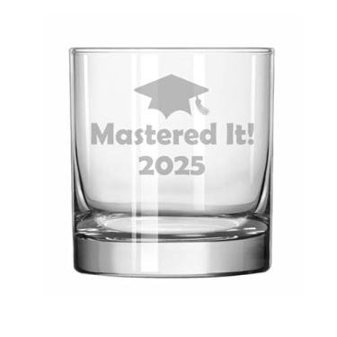 Imagem de Copo alto de uísque de 325 ml Mastered It 2020 Graduação Master's Degree