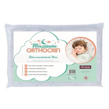 Imagem de Travesseiro bebê Meu Primeiro Orthocrin Visco 35x55x4
