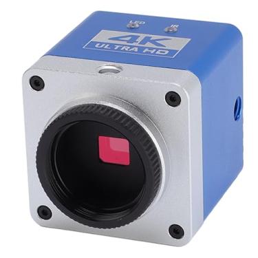 Imagem de Câmera de Microscópio Industrial, 3840x2160 Resolução 1080p 30fps Câmera de Microscópio Digital, 4K HD 8.3MP 1/1.8 Sensor Video Industry Microscope Câmera Com Ocular Eletrônica