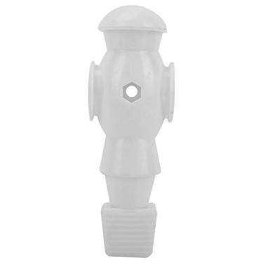 Imagem de Jogadores de Futebol de Mesa Usam Bonecas Resistentes para Jogos de Futebol de Pebolim para Crianças Blackwhite 2pcs (Branco)