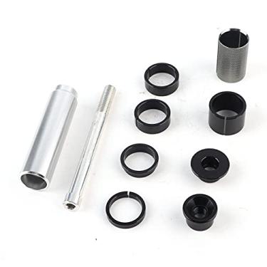 Imagem de Liga de alumínio de extensor de haste meijun guia o guidão riser riser risercling ciclismo acessório