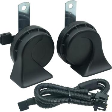 Imagem de NEOGET Buzina de carro com conversor de 1 a 2 conectores, compatível com Toyota Corolla, adaptador divisor de buzina adequado para kit de atualização de tons únicos a duplos (Toyota com divisor)