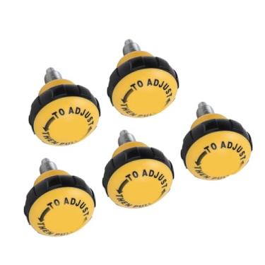 Imagem de Fitness Spring Pull Pin Maçanetas, 5 Botões de Pino de Mola Ajustáveis ​​para Bicicletas de Exercício