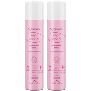 Imagem de Kit 2 Desodorante Intimo Feminino Morango Amor Proprio - Sofisticatto