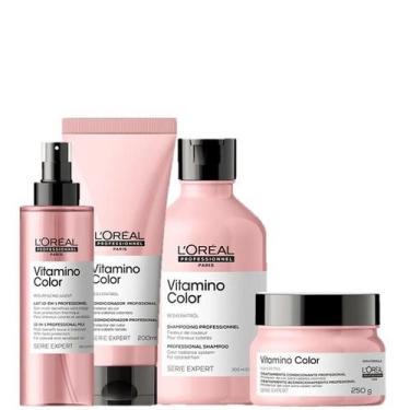 Imagem de LOreal Professionnel Vitamino Color Duo Home Care Mascara 250g e Leave
